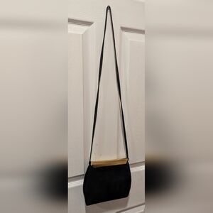 Vintage De Vecchi By Hamilton Hodge Suede Handbag